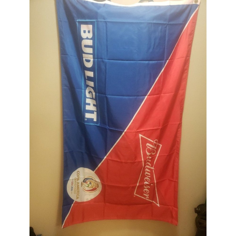 Budlight/budweiser Copa America 2016 Flag and Banner